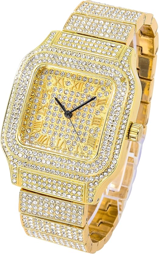 Crystal  watch  sett   for  men 3PC