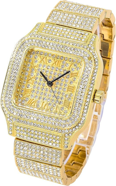 Crystal  watch  sett   for  men 3PC